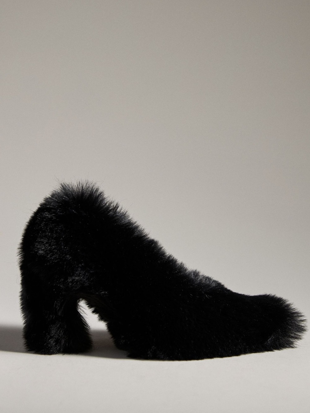 🆕{Jeffrey Campbell} Fluffer Slip-On Heels